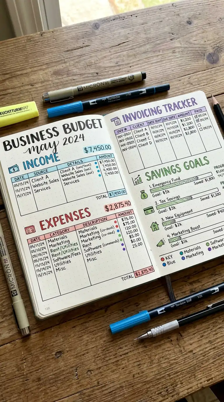 11 Bullet Journal Monthly Spread Work Ideas