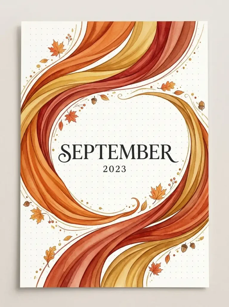 15 September Bullet Journal Cover Ideas